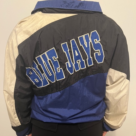 VINTAGE CHALK LINE TORONTO BLUE JAYS JACKET - Picture 2 of 5